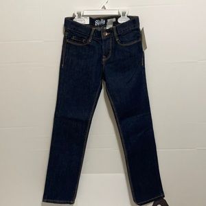 NWT Oshkosh bgosh blue skinny jeans with E-Z adjust waist size 6